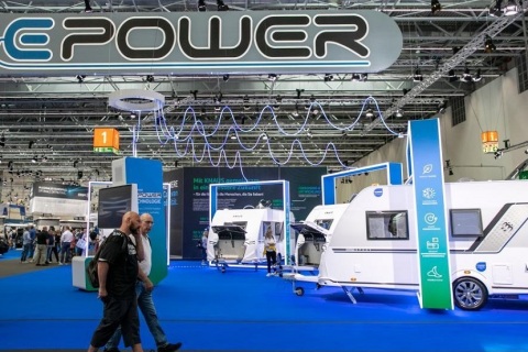 德国杜塞尔多夫房车露营展览会展会现场图片