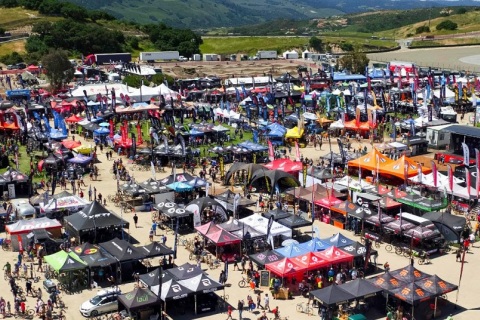 美国加州海獭自行车展展会现场图片