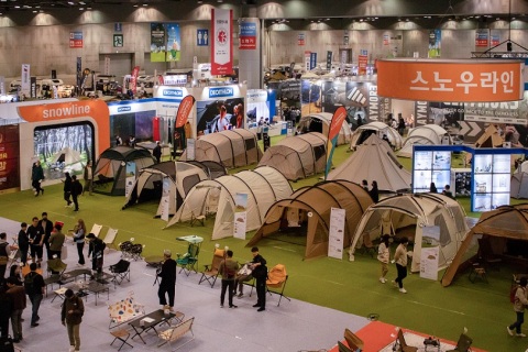 韩国房车及户外露营用品展览会展会现场图片