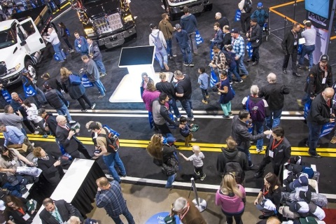 加拿大多伦多卡车展览会展会现场图片