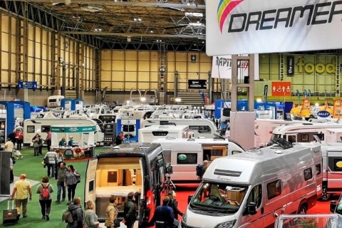 英国伯明翰房车露营展春季展会现场图片