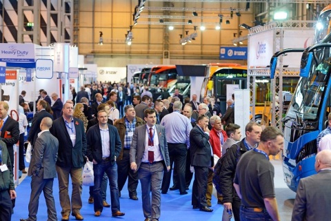 英国伯明翰欧洲客车巴士展览会展会现场图片