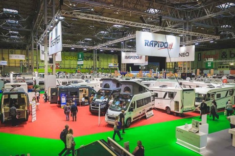 英国伯明翰房车露营展春季展会现场图片