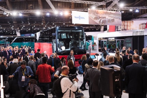 比利时布鲁塞尔客车、巴士展览会展会现场图片