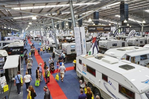 澳洲澳大利亚房车、户外露营用品展展会现场图片