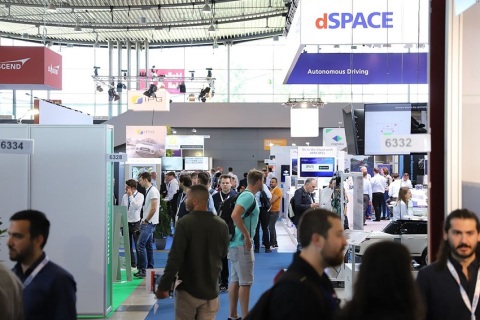 美国圣何塞无人驾驶技术展览会展会现场图片