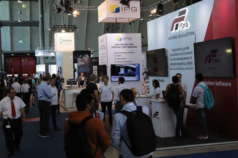 美国圣何塞无人驾驶技术展览会展会现场图片