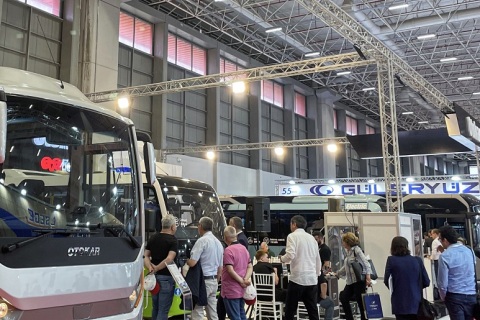 土耳其伊斯坦布尔客车巴士展览会展会现场图片