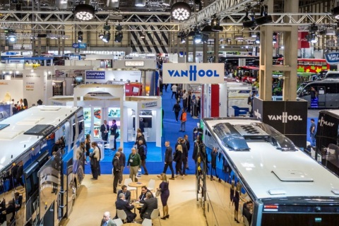 英国伯明翰欧洲客车巴士展览会展会现场图片