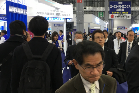 日本东京自动驾驶技术展览会展会现场图片