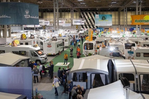 英国伯明翰房车露营展春季展会现场图片