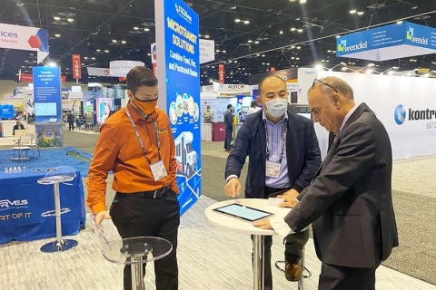 美国公共交通及客车展览会展会现场图片