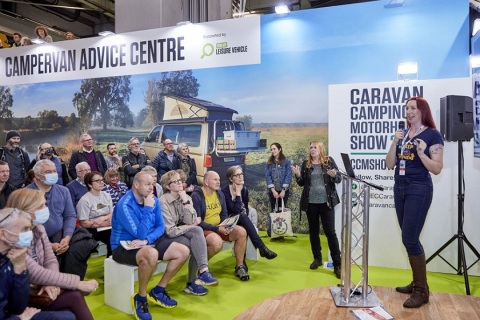 英国伯明翰房车露营展春季展会现场图片