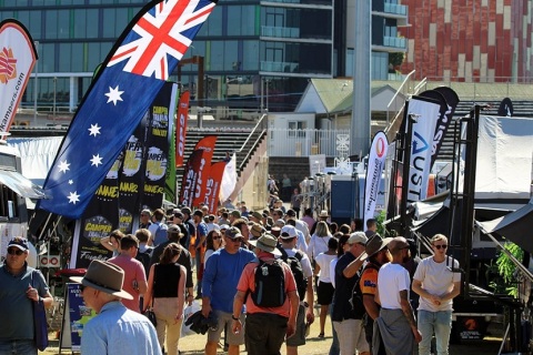 澳洲澳大利亚房车、户外露营用品展展会现场图片