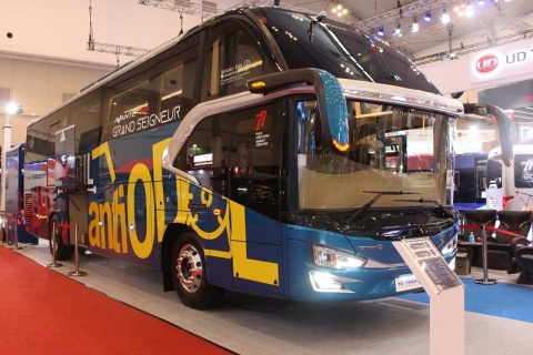 印尼雅加达巴士客车展览会展会现场图片