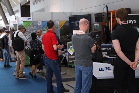 美国圣何塞无人驾驶技术展览会展会现场图片