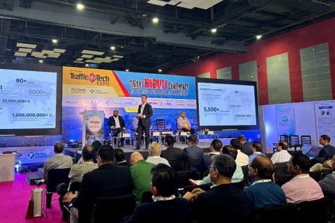 印度智慧停车展览会展会现场图片