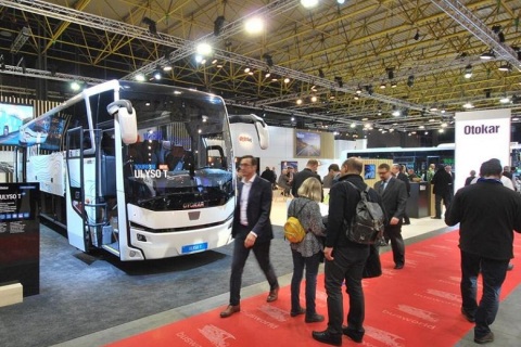 土耳其伊斯坦布尔客车巴士展览会展会现场图片