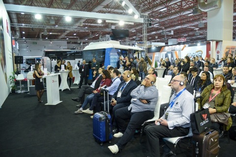 土耳其伊斯坦布尔客车巴士展览会展会现场图片