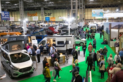 英国伯明翰房车露营展春季展会现场图片