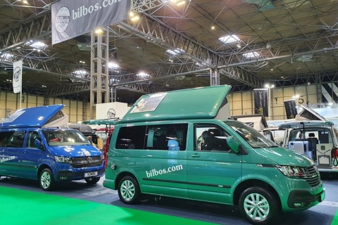 英国伯明翰房车露营展览会展会现场图片