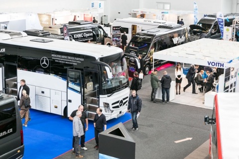 捷克布拉格客车展览会展会现场图片