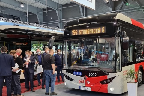 捷克布拉格客车展览会展会现场图片