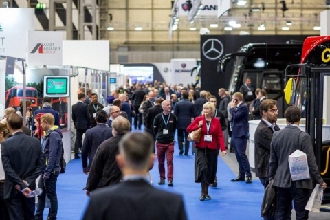 英国伯明翰欧洲客车巴士展览会展会现场图片