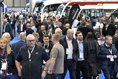 英国伯明翰欧洲客车巴士展览会展会现场图片