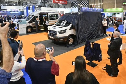 英国伯明翰欧洲客车巴士展览会展会现场图片