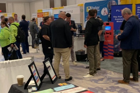 美国智慧停车展览会IPMI展会现场图片