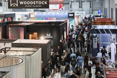 俄罗斯莫斯科建材展览会展会现场图片