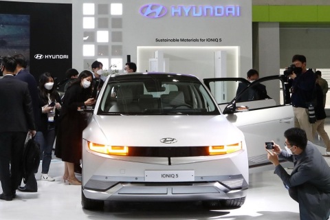 印度新能源汽车展览会展会现场图片