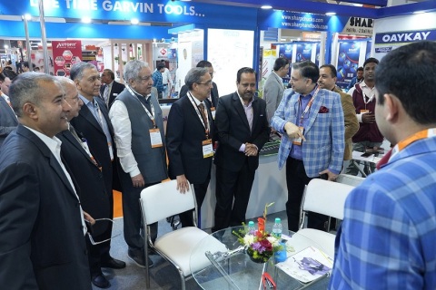 印度新德里五金展览会展会现场图片