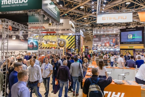 俄罗斯莫斯科五金电动工具展览会展会现场图片