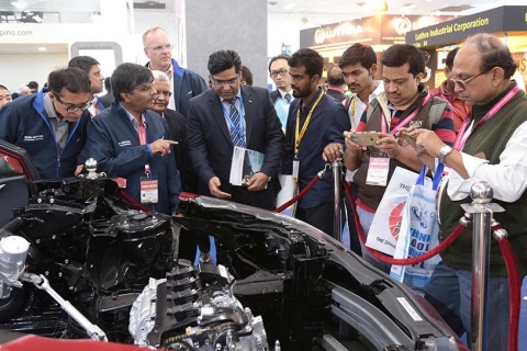 印度新能源汽车展览会展会现场图片