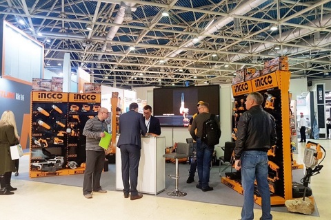 俄罗斯莫斯科五金电动工具展览会展会现场图片