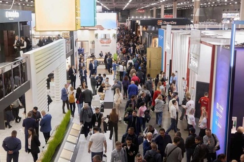 俄罗斯莫斯科建材展览会展会现场图片