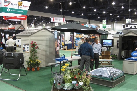 美国拉斯维加斯五金园艺展览会NHS展会现场图片