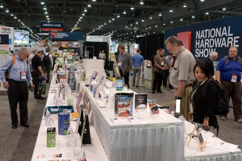 美国拉斯维加斯五金园艺展览会NHS展会现场图片