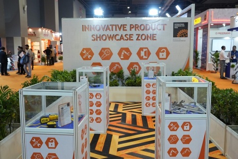 印度新德里五金展览会展会现场图片