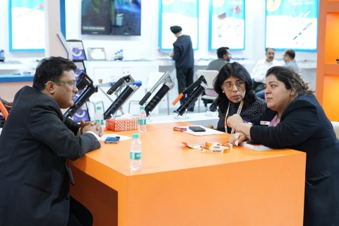 印度新德里五金展览会展会现场图片