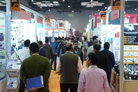 印度新德里五金展览会展会现场图片