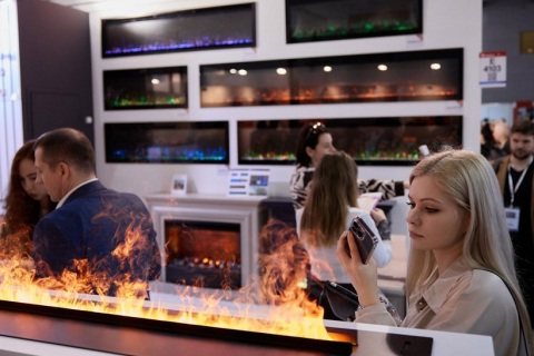 俄罗斯莫斯科建材展览会展会现场图片