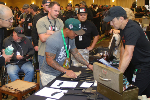 美国加利佛尼亚刀具展展会现场图片