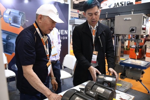 印度新德里五金展览会展会现场图片