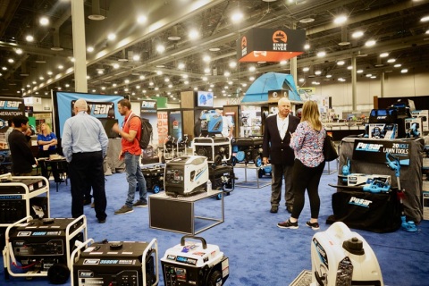 美国拉斯维加斯五金园艺展览会NHS展会现场图片