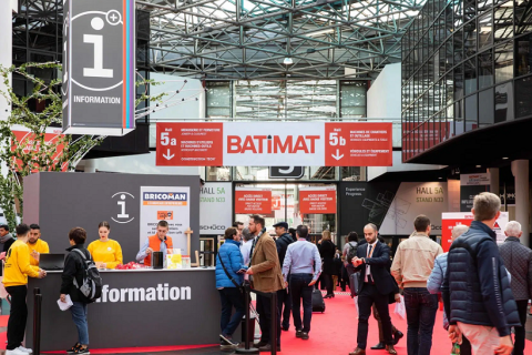 法国巴黎建筑及建材展览会展会现场图片