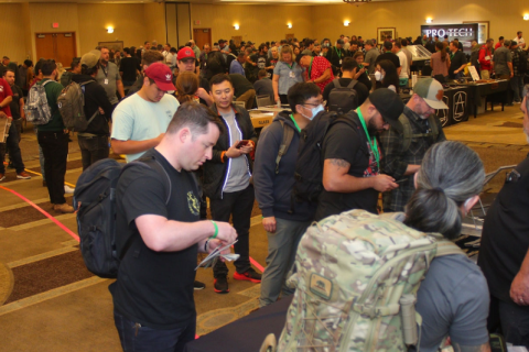 美国加利佛尼亚刀具展展会现场图片