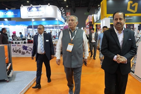 印度新德里五金展览会展会现场图片